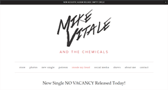 Desktop Screenshot of mikevitalemusic.com